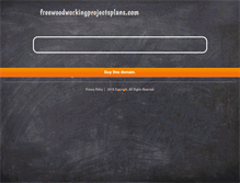 Tablet Screenshot of freewoodworkingprojectsplans.com